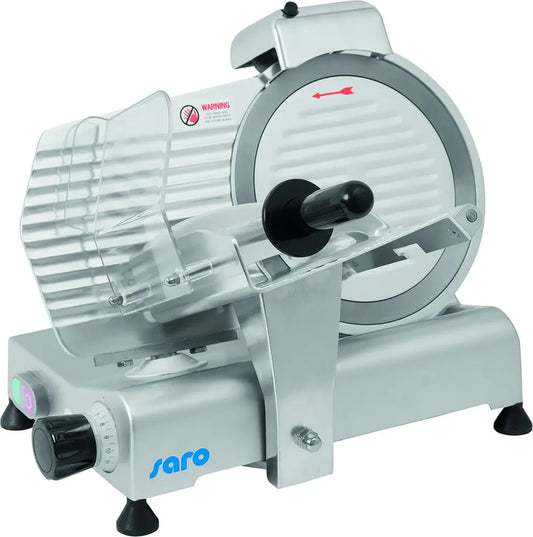 Saro Trancheuse à Jambon Professionnelle 250mm avec Aiguiseur